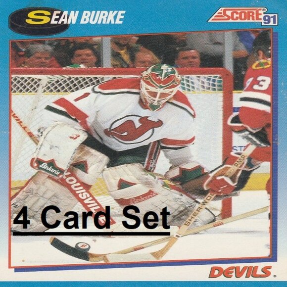 Sean Burke Hockey Card Collection - Picture 1 of 5